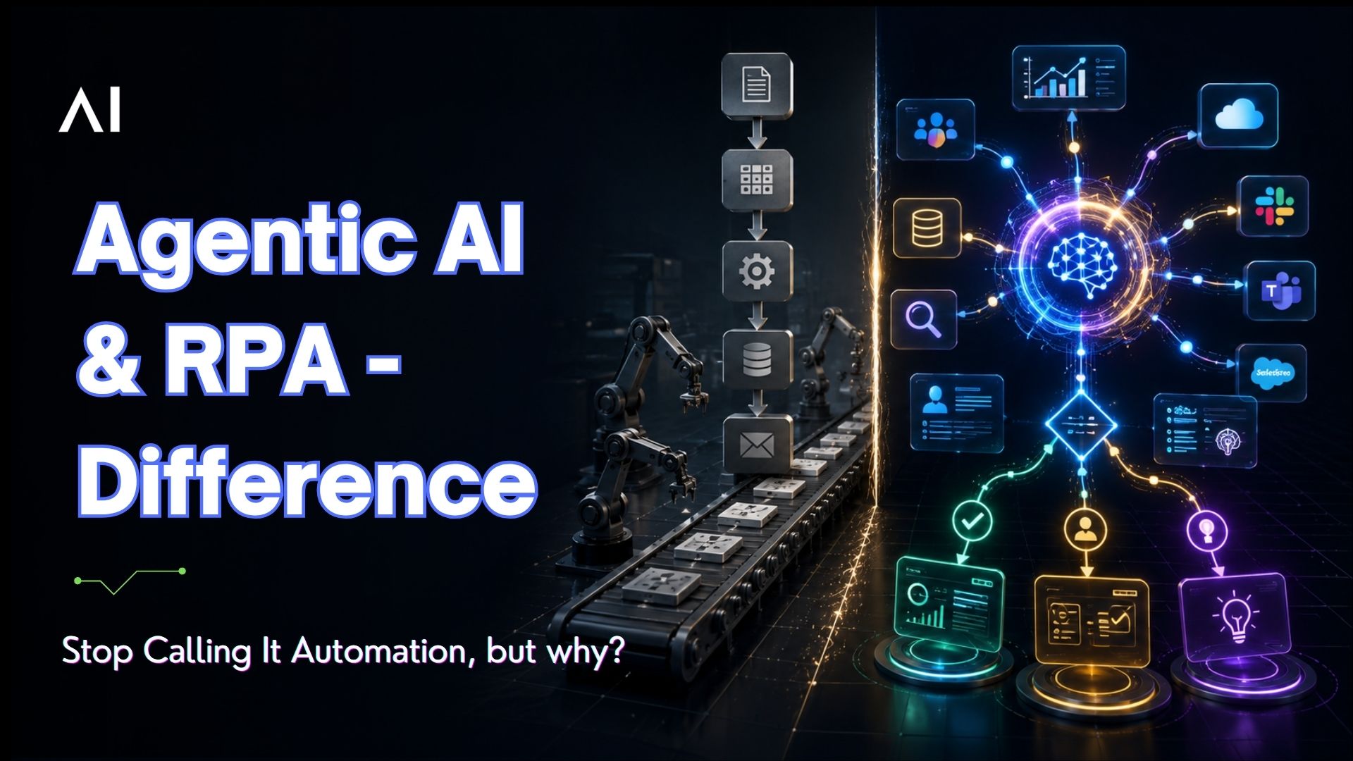 Agentic AI vs RPA: Difference Between Agentic AI and Robotic Process Automation