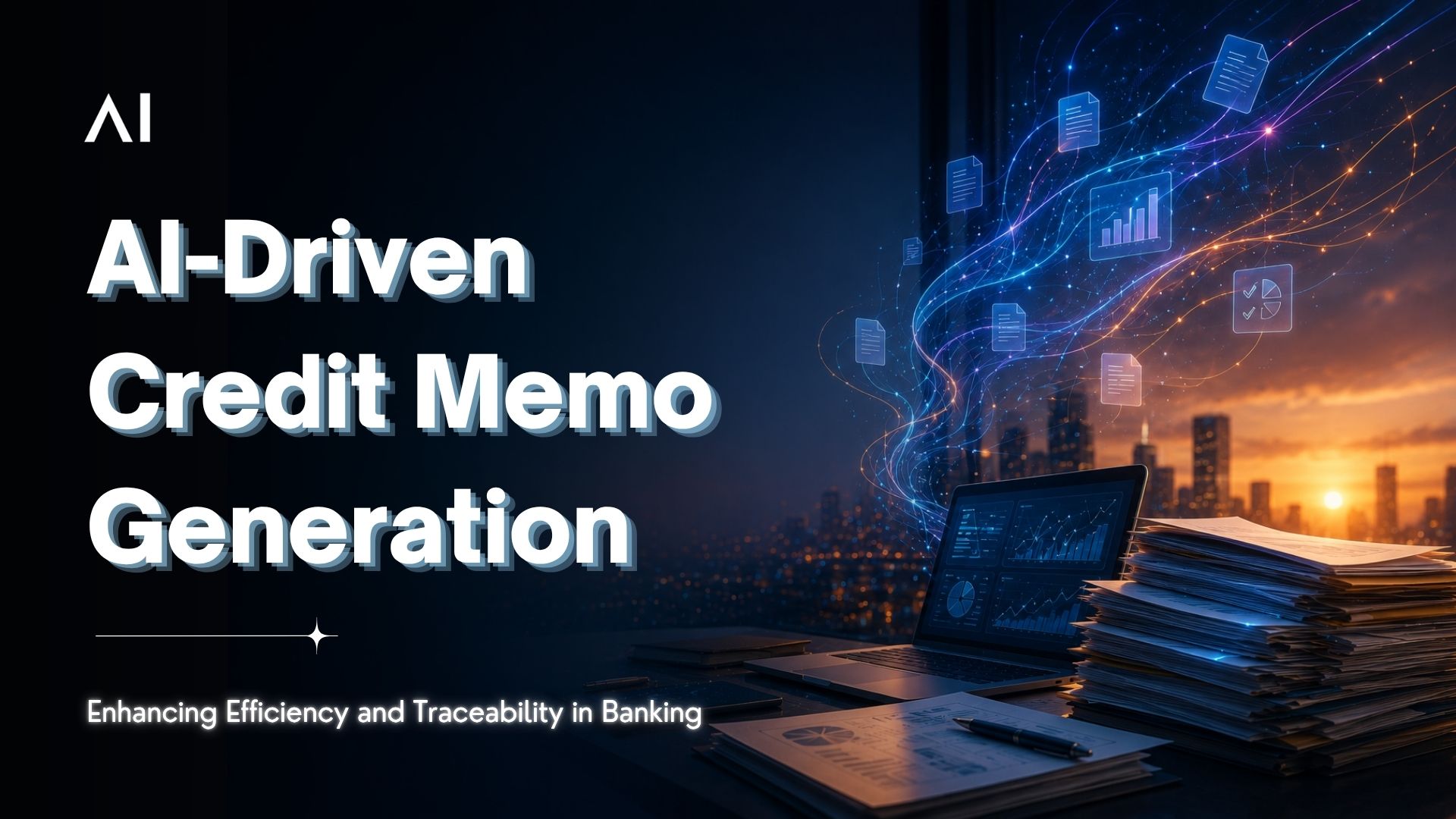 AI-Driven Credit Memo Generation: Enhancing Efficiency and Traceability in Banking