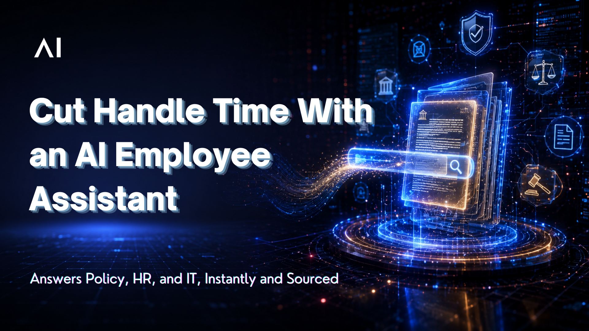 The AI Employee Assistant That Cites Every Answer, for Branch, HR, and IT