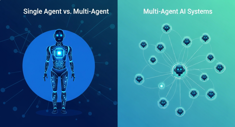 Single-Agent vs Multi-Agent AI Systems: Understanding the Difference