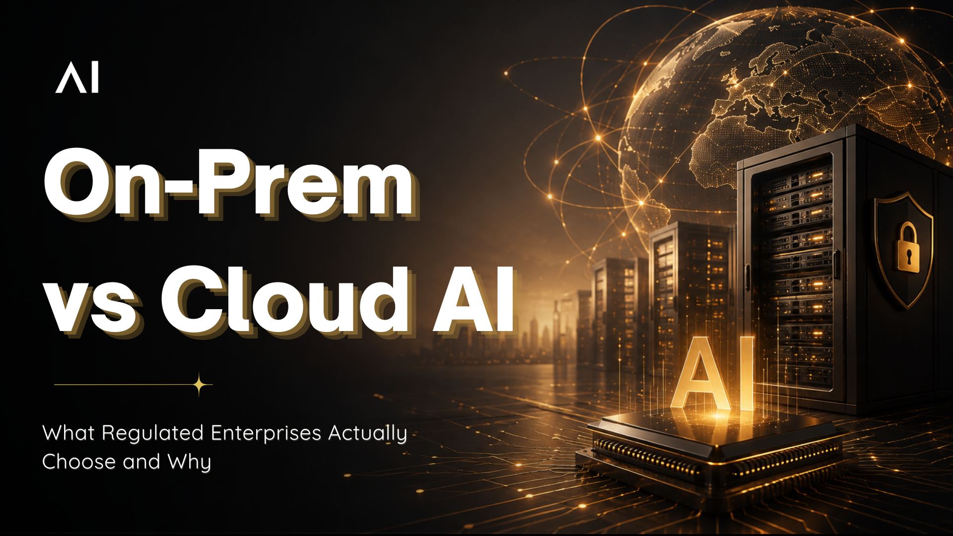 On-Prem vs Cloud AI: What Regulated Enterprises Actually Choose and Why