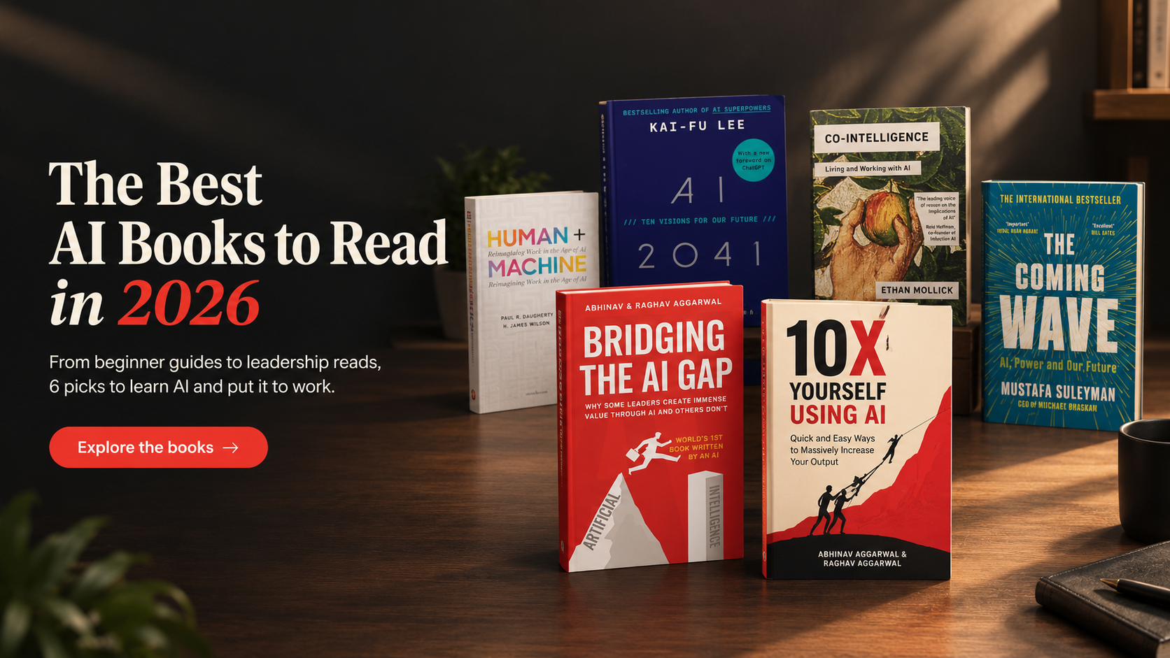 The Best AI Books to Read in 2026 (For Beginners and Professionals)