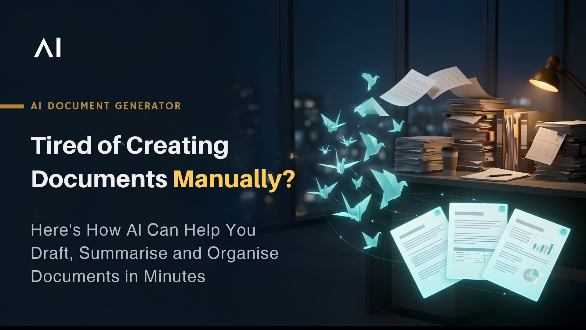 Tired of Creating Documents Manually? Use Fluid AI to Do It Faster