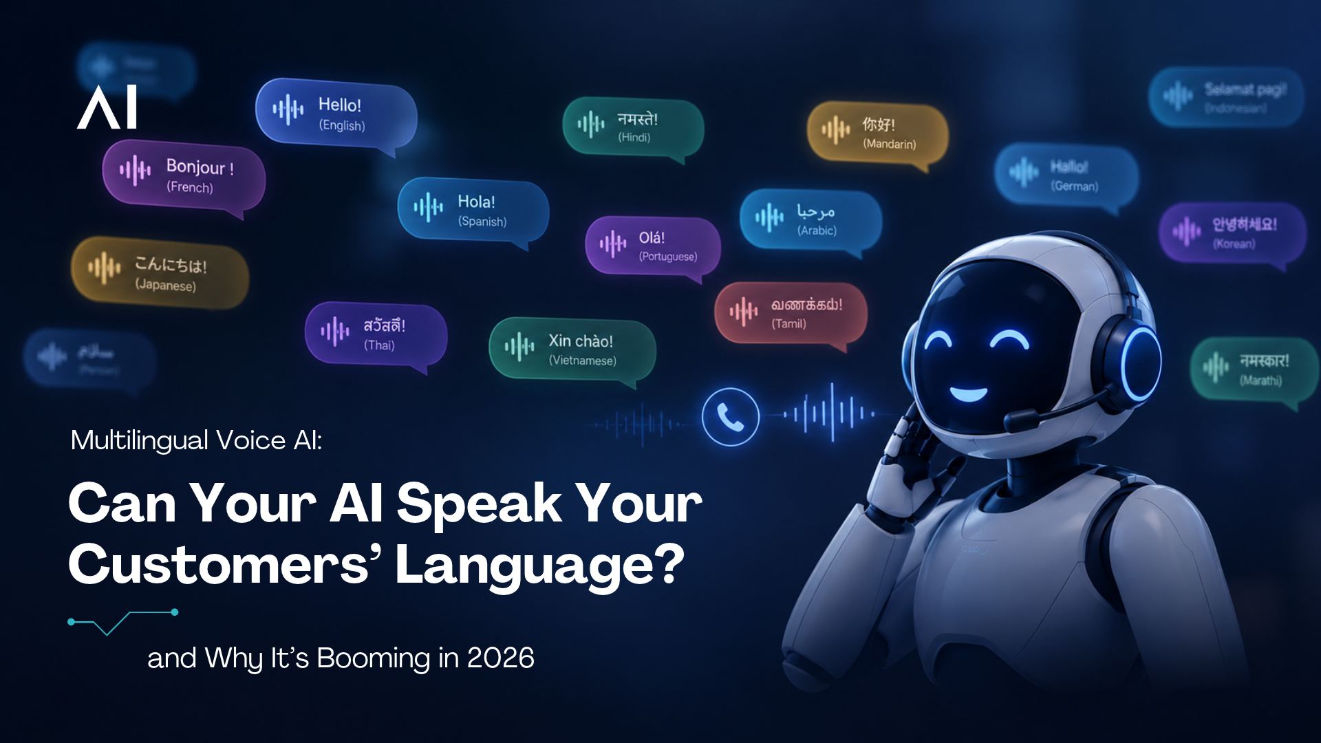 Multilingual Voice AI: Can Your AI Speak Your Customers’ Language?